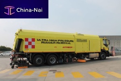Airport runway cleaning machine TSG truck-mountedfor surface cleaningfor rubber removal