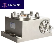 Trapezoidal screw jack KV Seriesworm gearstainless steelhigh-performance