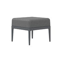 Contemporary pouf Puff 50 Ribbonsfabricaluminumsquare