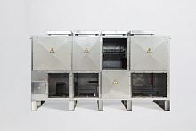 Low-voltage resistor medium-voltagefloor-recessedgrounding