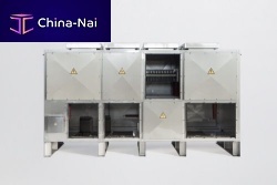 Low-voltage resistor medium-voltagefloor-recessedgrounding