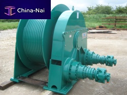 Ship winch AHCfor launch and recovery systemshydraulic driveelectric drive
