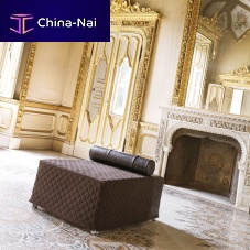 Contemporary ottoman Oscarfabricrectangularmodular