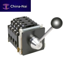 Rotary switch NS seriesleverspring2-pole