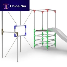 Playground climbing structure SLIDE + SPIDER