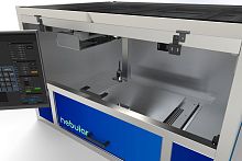 Ultrasonic spray coating system NebularlaboratoryR&Dsample