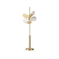 Floor-standing lamp ODYSSEY brassmarblecontemporary