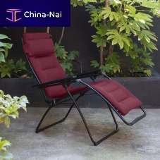 Batyline® relaxing armchair Futura Air Comfort®steelwith headrestfolding