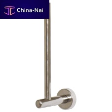 Wall-mounted toilet paper dispenser SA0219BRstainless steelchromefor housing developments