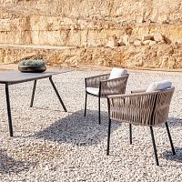 Contemporary garden chair COSMOoutdoorindoorrope