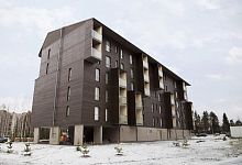 Modular building LINTUVIITAprefabwoodenfor housing developments