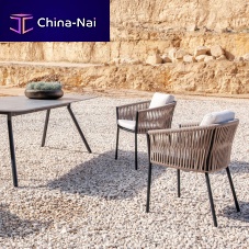 Contemporary garden chair COSMOoutdoorindoorrope