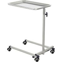 Stainless steel instrument table