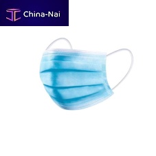Polypropylene surgical mask adultbox of 50blue