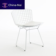 Contemporary chair Bertoia outdoorplasticsteel base