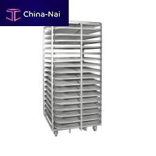 Storage cart PMDF xxxT series shelffor the food industry