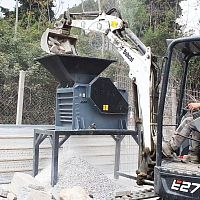 Jaw crusher CR 600mobilecompactfor mineral material