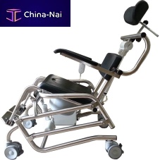 Commode transfer chair MMCheight-adjustable