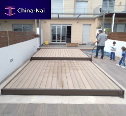 Slatted swimming pool cover securityimmersedfor in-ground swimming pools