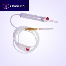 Blood transfusion set TT seriesPVCwith particle contamination filterwith stopcock