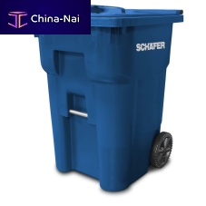 Plastic waste bin Q 2-wheel
