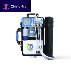 Dental treatment unit without chair GO Ultraportablewith hygiene systemwith delivery system