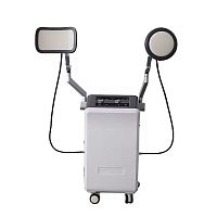 Microwave diathermy unit AMT-Ctrolley-mounted2-channel