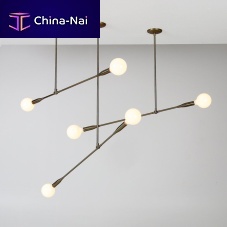 Pendant lamp SORENTHIAsteelbrassoriginal design