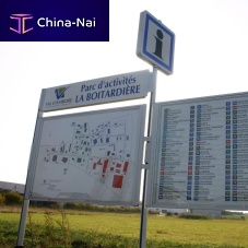 Public space information panel R.I.S SESALYS