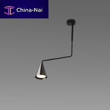 Contemporary ceiling light GORDONconicalmetalLED