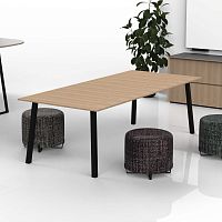 Contemporary boardroom table Two4Sixwood veneerbeechash