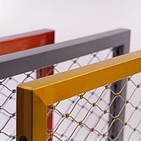 Stainless steel metal mesh FRAMEWORKX® Rahmen-Systemefor railingfor windowfor partition wall