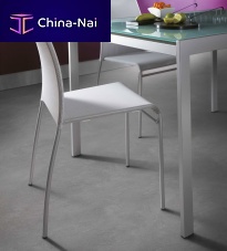 Contemporary chair AVENUEindoorfabricpainted steel base
