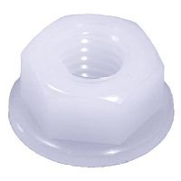 Hexagonal nut EC4161 seriesflatplasticthreaded