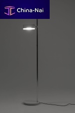 Floor-standing lamp TWO FLAGSaluminumglasscontemporary