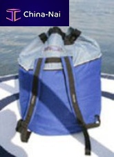 Storage backpack for boats
