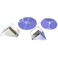 Triangular prism BK7fused silicasapphire