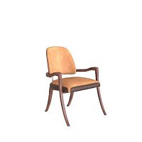 Contemporary chair PHEASANTindoorfabricleather