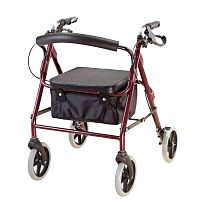 4-wheel rollator HQ426Laluminumwith seatwith basket