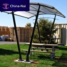 Public space multi-function shelter ASHTON