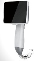 Video laryngoscope with integrated video monitor IntuVuwith blade