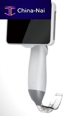 Video laryngoscope with integrated video monitor IntuVuwith blade