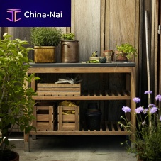Contemporary shelf PANTRY MODULEteakgarden