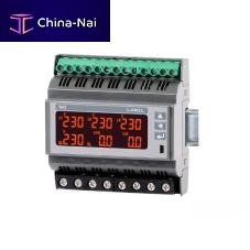 Three-phase power meter N43 DIN rail