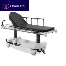 Transport stretcher trolley manualheight-adjustable2 sections