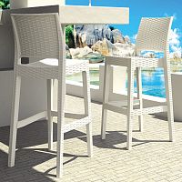 Contemporary bar chair JAMAICAoutdoorindoorresin wicker