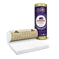 Thermal-acoustic insulation PUREONE : PURE 35 QPglass woolrollwall