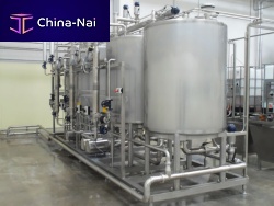 CIP unit for the food industry