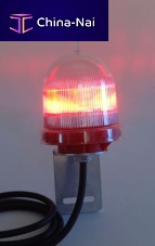 Obstacle beacon Ledeo BIAfor airportLEDred
