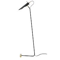 Floor-standing lamp ACHILLEbrasslacquered steelcontemporary